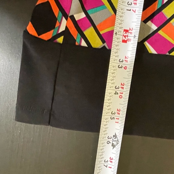 Emma & Michele Pink and Black Sheath Dress with Crew Neck - Picture 9 of 9